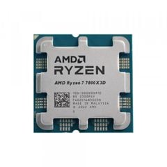 CPU AMD Ryzen 7 7800X3D (5,0 GHz, 8 Nhân 16 Luồng) - Tray