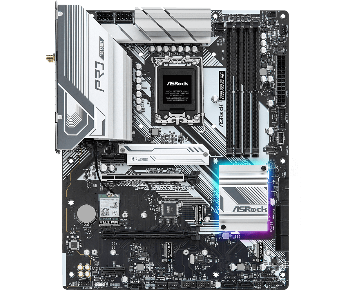 Mainboard Intel Asrock Z790 Pro RS WiFi DDR5