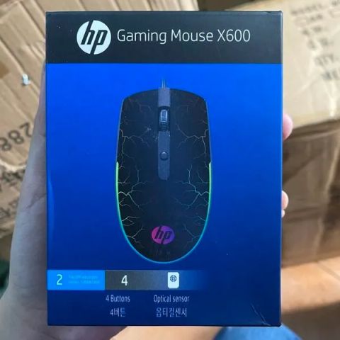 Chuột Có Dây HP Gaming Mouse X600 Có Led