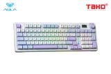 BÀN PHÍM CƠ GAMING AULA S98 PRO 3 MODE (Phiên bản Xanh dương + trắng + tím/ Nimbus V3 switch)
