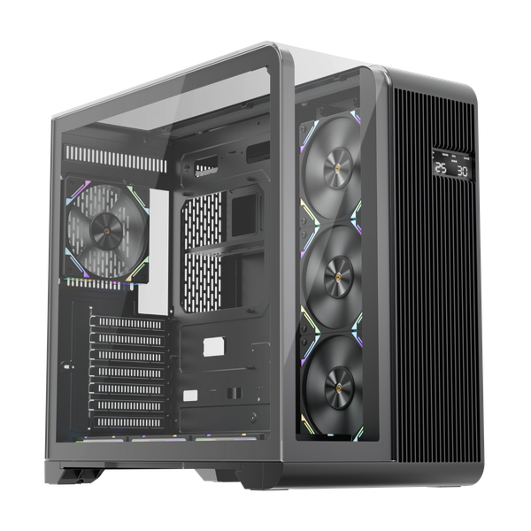 VỎ CASE 1ST PLAYER RT7 (Đen/Trắng, ATX/M-ATX)