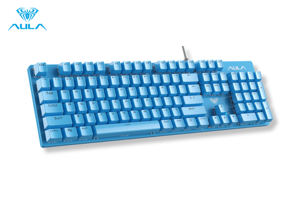 Bàn phím cơ Gaming AULA S2022 Chính Hãng Xanh Biển