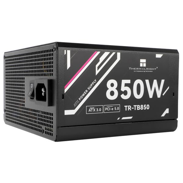 Nguồn Thermalright TB850 Đen 850W, 80 Plus Bronze, Full Modular