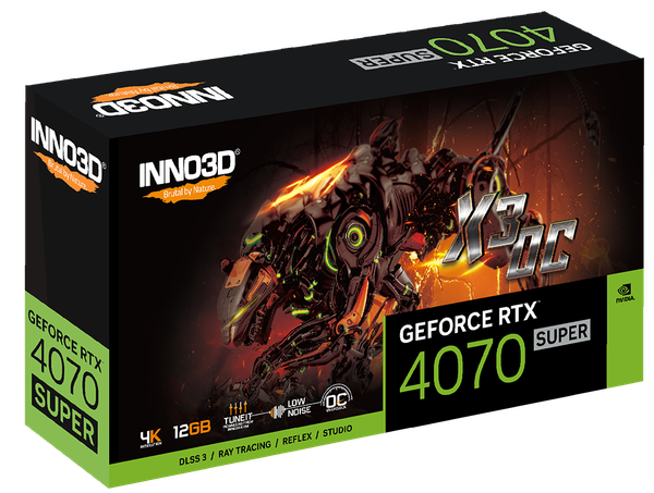 Card màn hình Inno3D RTX 4070 Super X3 OC
