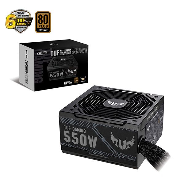 Nguồn máy tính Asus TUF Gaming 550W 80 Plus Bronze