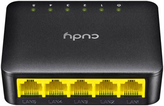 Bộ chuyển mạch Cudy FS105D 5 cổng 10/100 MBPS, 5 cổng RJ45 10/100M