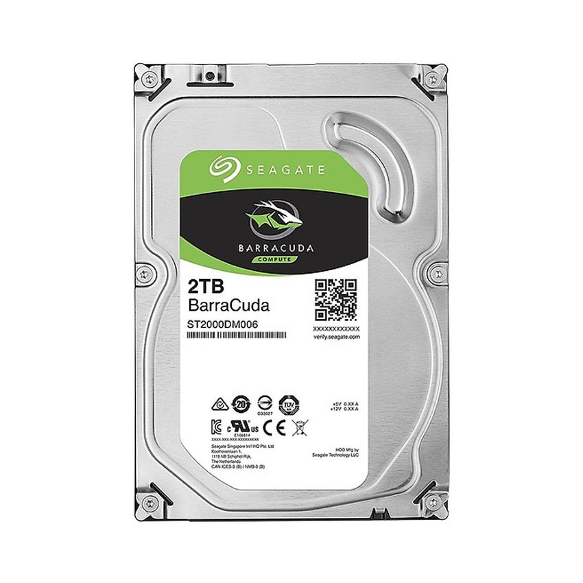 Ổ cứng HDD Seagate Barracuda ST2000DM008 2TB SATA III