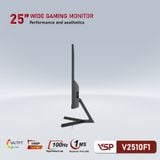 Màn hình văn phòng VSP V2510F1 | 24.5 inch, Full HD, VA, 100Hz, 1ms, Đen