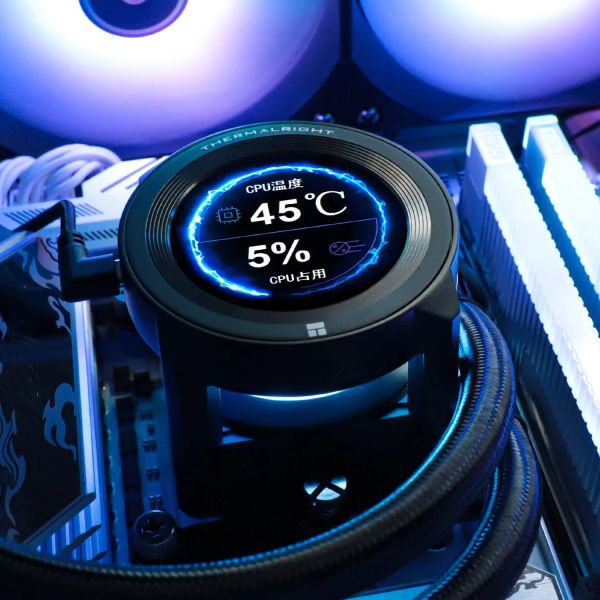 Tản nhiệt nước AIO Thermalright Core Vision 360 Black ARGB - Đen