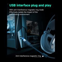 Tai Nghe Gaming Có Dây Xiberia X8 | Xám Bạc, RGB, Virtual 7.1, OverEar