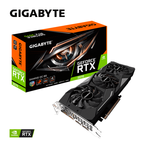 Card màn hình VGA Gigabyte RTX 2070  OC 8Gb QSD