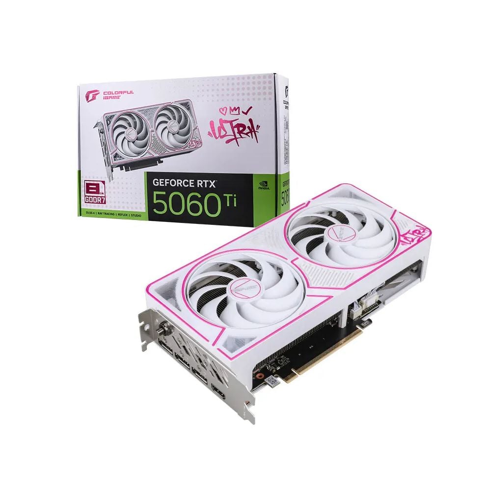 Card màn hình Colorful iGame RTX 5060 Ti Ultra W Duo OC 16GB-V