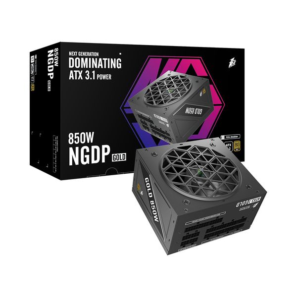 Nguồn 1STPLAYER NGDP-GLD-850-BK-EU 850W 80 Plus Gold (Đen)