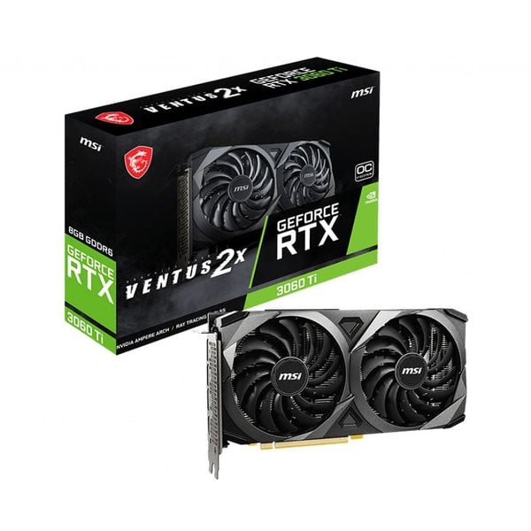 Card màn hình MSI RTX 3060 Ti VENTUS 2X 8G OC Cũ