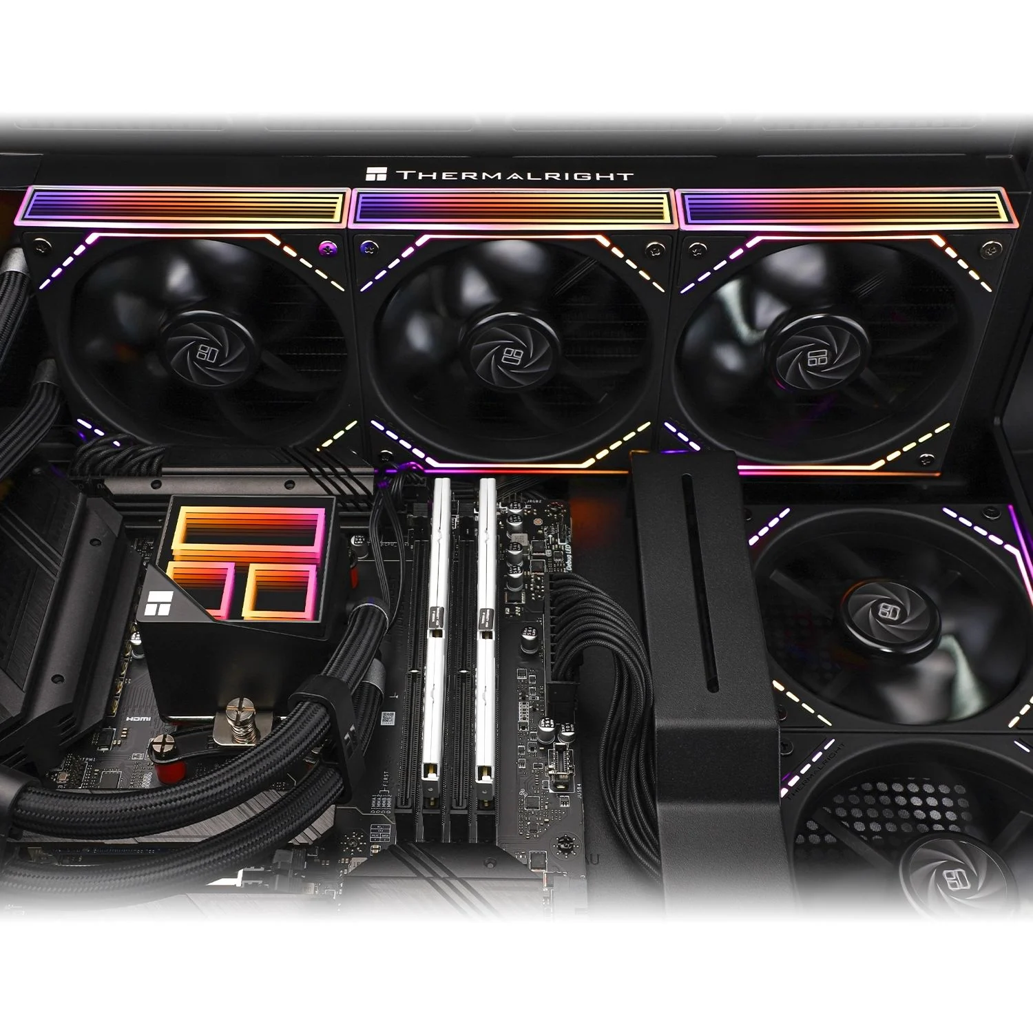 Tản nhiệt nước AIO Thermalright Frozen Infinity 360 Black ARGB