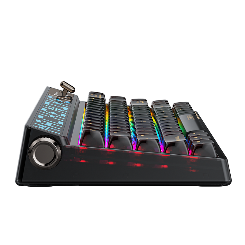 Phím Cơ Machenike KT68 Pro (North Pole Switch Đen) Không Dây