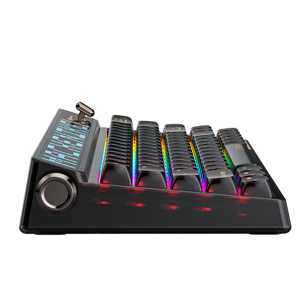 Phím Cơ Machenike KT68 Pro (North Pole Switch Đen) Không Dây