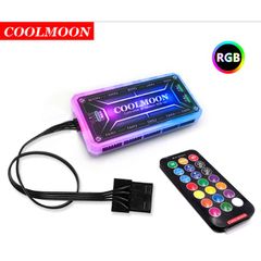 Bộ Hub + Remote Fan RGB Coolmoon