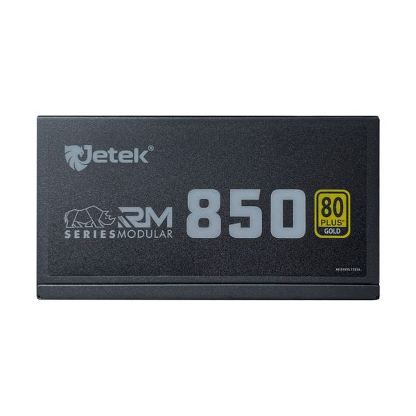 Nguồn JETEK RM850 E5.0 Full Modular 850W ( 80Plus Gold /Active PFC/ Full modular/ ATX 3.0)