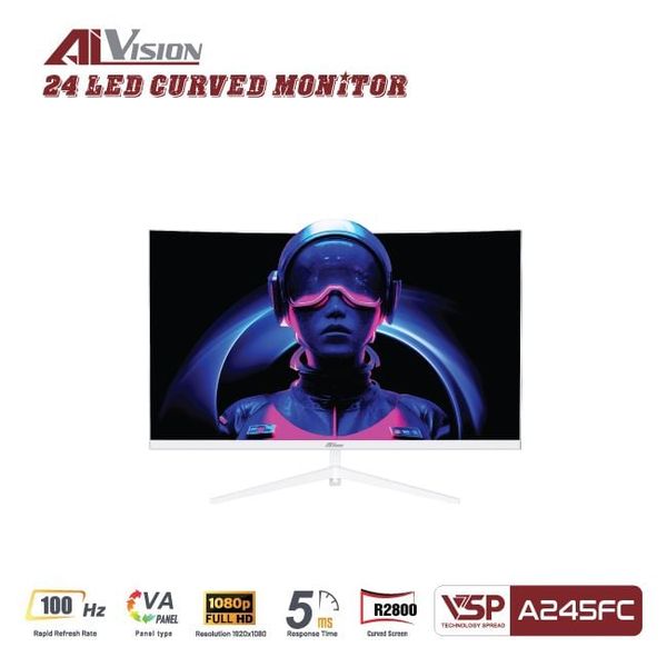 MÀN HÌNH AIVISION A245FC | 23.8