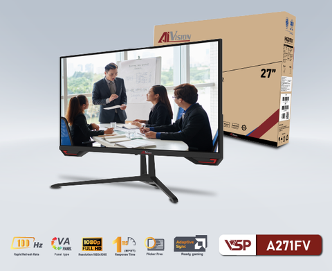 Màn hình AiVision A271FV (27 inch / VA / FHD / 100Hz / 1ms)