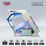 Vỏ máy tính VSP ESPORT ROG ES1 | Hồng/Trắng/Đen/Xanh | M-ATX/ITX