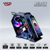 Vỏ máy tính VSP ESPORT ROG ES1 | Hồng/Trắng/Đen/Xanh | M-ATX/ITX