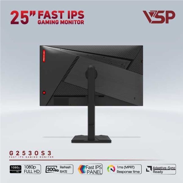 Màn hình VSP Gaming G2530S3 25 inch FAST IPS | 300HZ