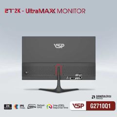 Màn Hình VSP G2710Q1 | 27 inch, 2K, IPS, 100Hz, 1ms, Đen
