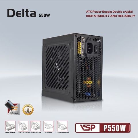 Nguồn VSP Delta 550W