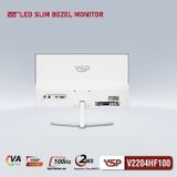 Màn hình VSP V2204HF100  | 22 inch, Full HD, VA, 100Hz, 2ms, phẳng