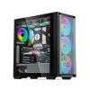 Thùng máy tính SEGOTEP GANK 360 | Đen/Trắng, E-ATX/ATX/mATX