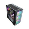 Thùng máy tính SEGOTEP GANK 360 | Đen/Trắng, E-ATX/ATX/mATX