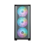 Thùng máy tính SEGOTEP GANK 360 | Đen/Trắng, E-ATX/ATX/mATX