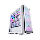 Thùng máy tính SEGOTEP GANK 360 | Đen/Trắng, E-ATX/ATX/mATX
