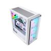 Thùng máy tính SEGOTEP GANK 360 | Đen/Trắng, E-ATX/ATX/mATX