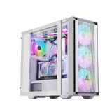 Thùng máy tính SEGOTEP GANK 360 | Đen/Trắng, E-ATX/ATX/mATX