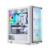 Thùng máy tính SEGOTEP GANK 360 | Đen/Trắng, E-ATX/ATX/mATX