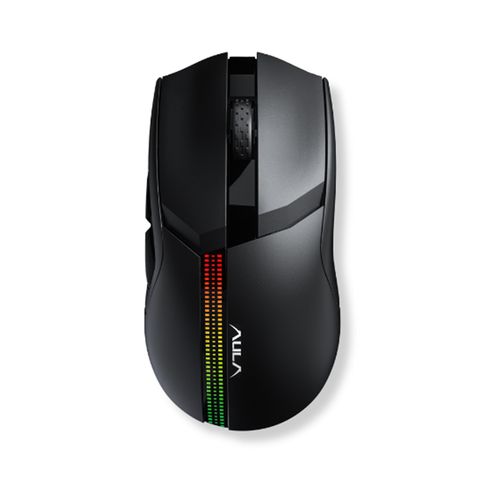 CHUỘT GAMING AULA F813 (USB + 2.4G) LED RGB, MÀU ĐEN