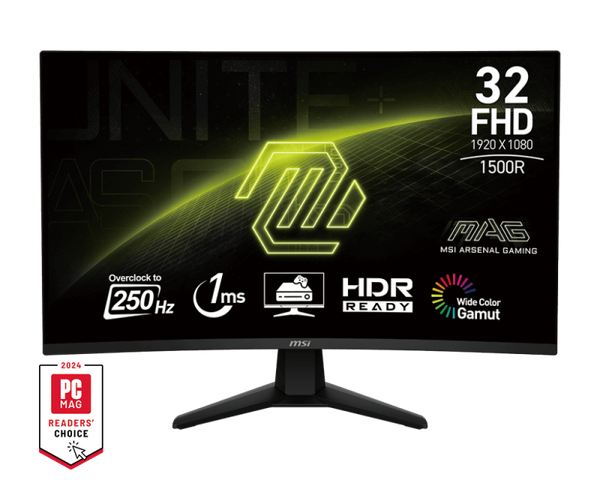 Màn hình Gaming MSI MAG 32C6X | 31.5