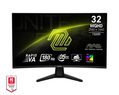 Màn hình Gaming cong MSI MAG 32CQ6F 32 inch Rapid VA/WQHD(2K)/0.5ms/180Hz