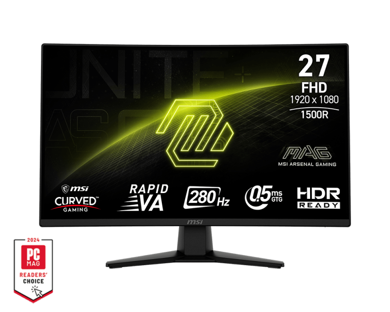 Màn hình Gaming Cong MSI MAG 274CXF 27 inch VA/FHD/0.5ms/280Hz
