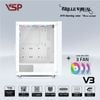 Vỏ Case VSP GAMING V3 TRẮNG (ATX/Mid Tower)
