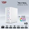 Vỏ Case VSP GAMING V3 TRẮNG (ATX/Mid Tower)