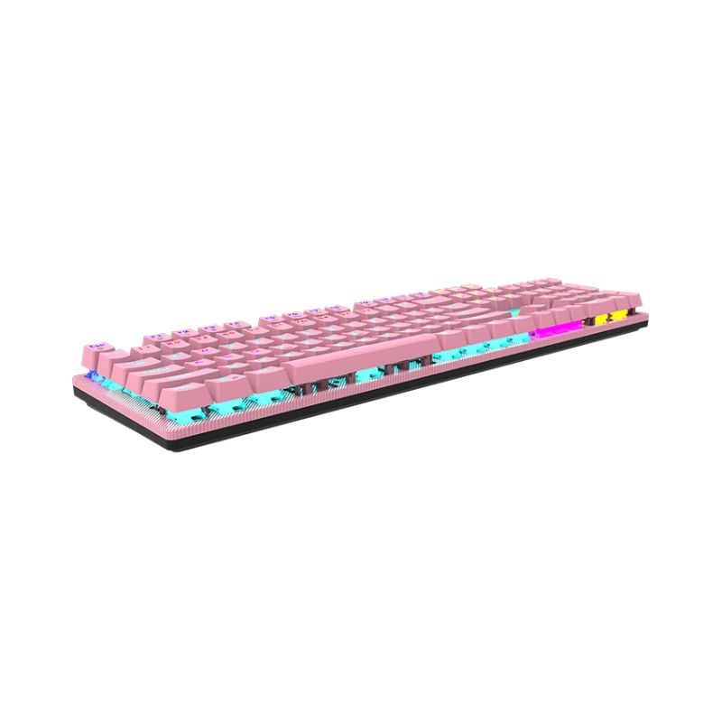 Phím Cơ Aula S2022 (Blue Switch Hồng) Có Dây