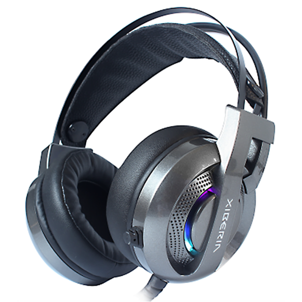 Tai Nghe GAMING Có Dây Xiberia X20 | Xám, RGB, 7.1 Virtual, OverEar