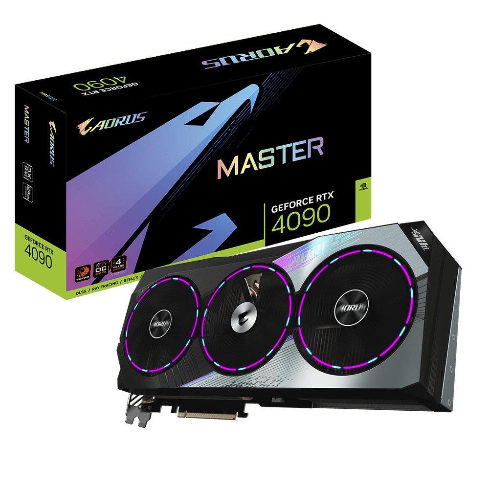 Card màn hình Gigabyte RTX 4090 Aorus Master 24GB GDDR6X