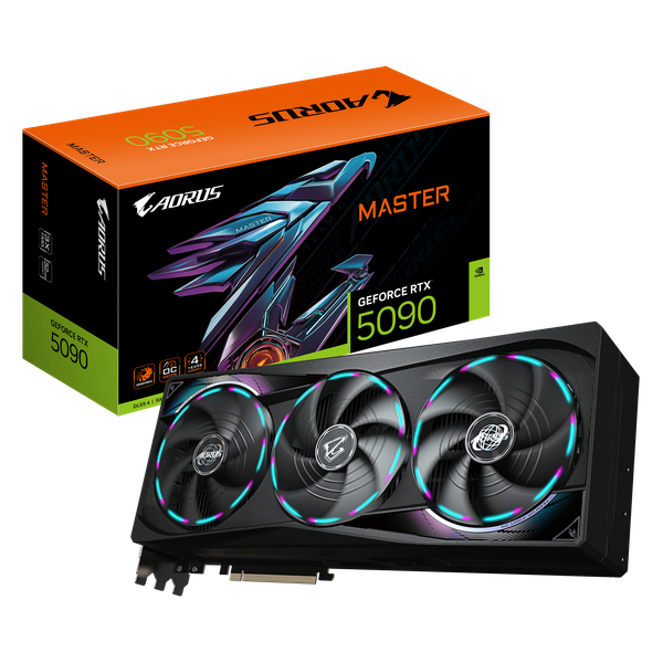 Card màn hình VGA Gigabyte AORUS RTX™ 5090 MASTER 32GB GDDR7
