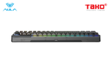 Bàn phím cơ Aula F98 Pro 3 Mode Có Màn Hình Phụ, Núm Xoay, Keycap Trong Suốt