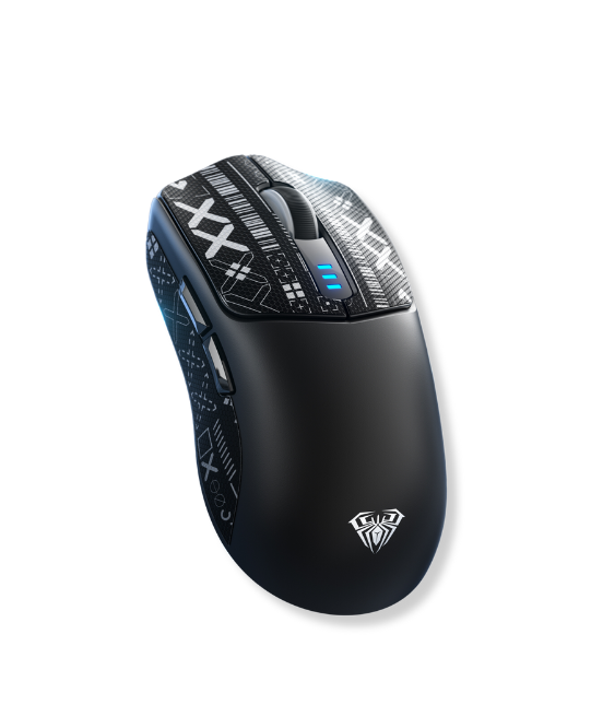 Chuột Gaming Aula SC580 có kết nối 3 Mode (trắng | đen | đỏ)